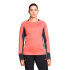 T-shirt Trangoworld Sardala Femme Coral/Antracite