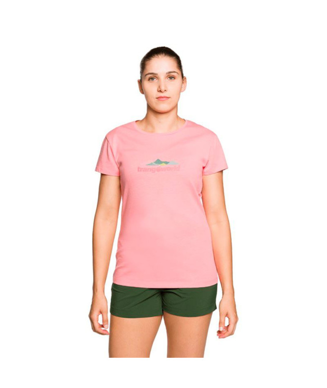 T-shirt Trangoworld Albacoa Femme Rose