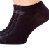 Chaussettes New balance Performance Cotton Flat Knit No Show Noir Pack