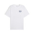 T-shirt Puma Graphics Moto Flag Blanc