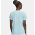 T-shirt à manches courtes de Fitness Under Armour Tech Ssc- Twist Femme Bleu