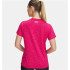 T-shirt Manches Courtes Under Armour Tech Ssc- Twist Femme Fuchsia