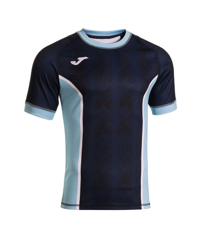 T-shirt Joma Myskin Iii Dark Navy Celeste Homme