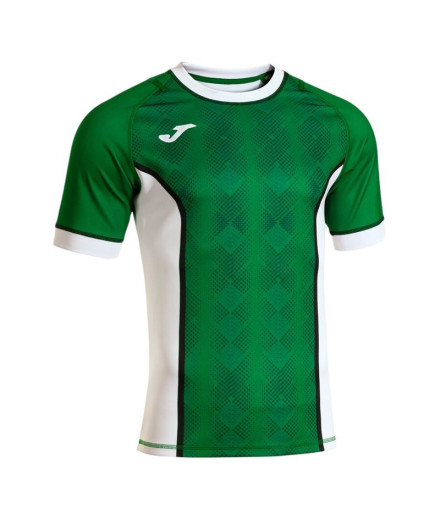 T-shirt Joma Myskin Iii Vert Blanc Enfant