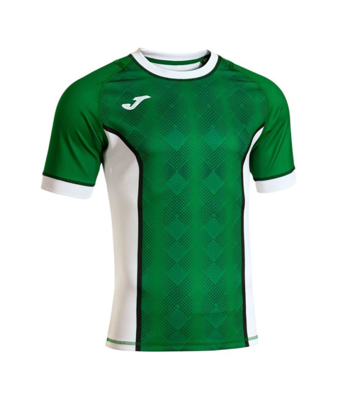 T-shirt Joma Myskin Iii Vert Blanc Enfant