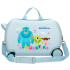 Valise Enfant Disney Abs Rolling 4W.(2 Multi.) 45Cm.Monsters Inc Boo Azul