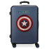 Trolley Marvel Abs 68Cm.4R.Capitan America Bleu