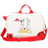 Valise Enfant Disney Abs Rolling 4W.(2 Multi.) 45Cm.Dalmatas Famille Blanc