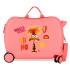 Valise Enfant Disney Abs Rolling 4W. (2.Multi) Inside Out 2 Anxious Rose