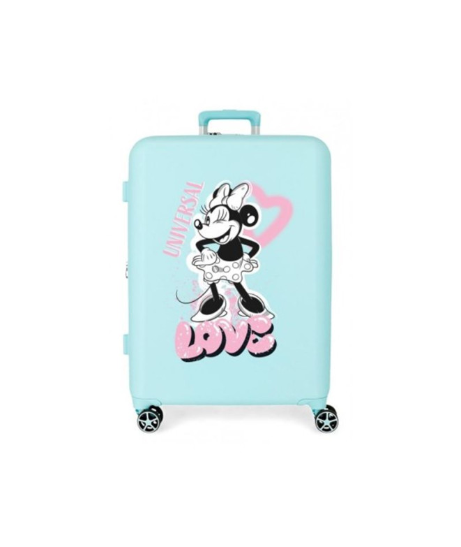 Trolley Disney Valise Abs 70Cm.W/Exp. 4W.Minnie...