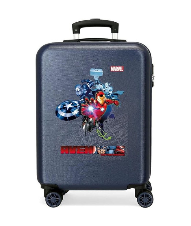 Trolley Marvel Abs 55Cm.4 Roues Avengers Armour...