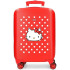 Trolley Abs 50 Cm.4R. Château de Hello Kitty Rouge