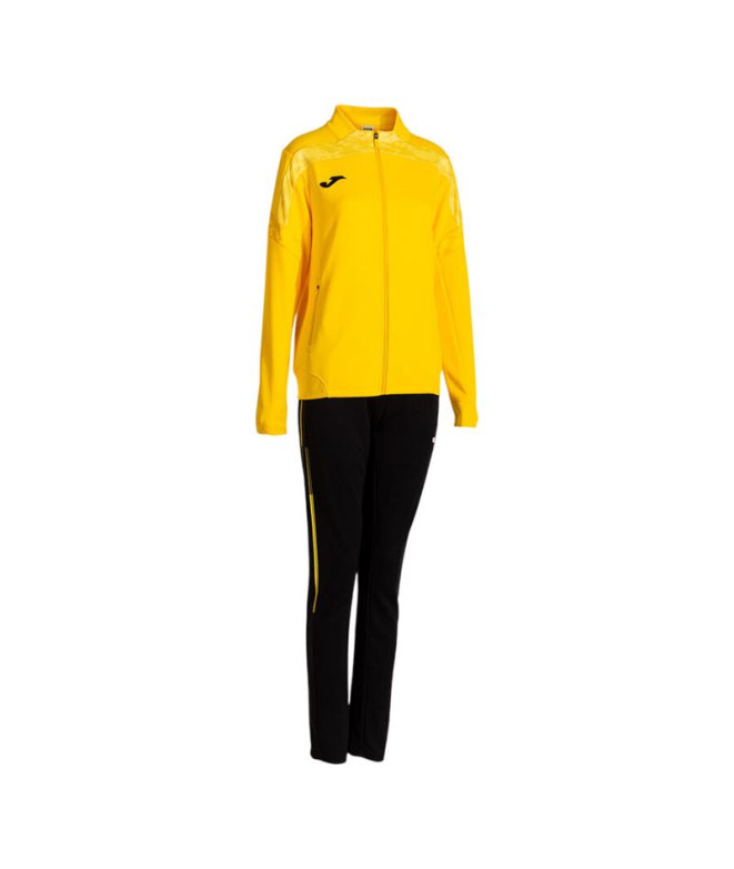 Survêtement Joma Championnat Viii Jaune Noir Femme