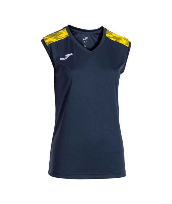 T-shirt Joma Championship Viii Dark Navy Jaune...