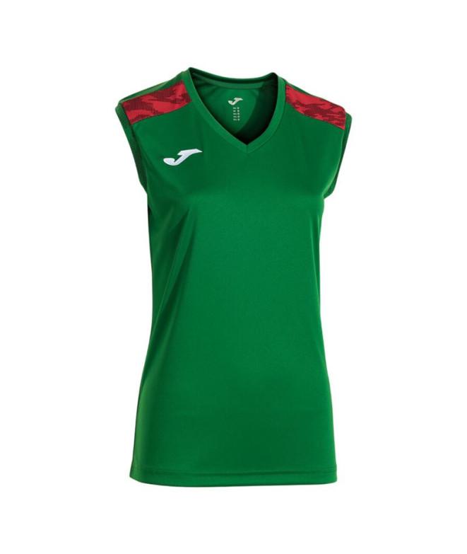 T-shirt Joma Champion Viii Vert Rouge Fille
