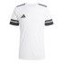 T-shirt de Football adidas Squadra25 Jsy Homme Blanc/Noir