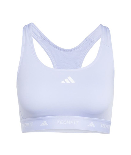 Brassiere de sport de Fitness adidas Techfit Femme Bleu