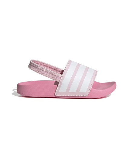 Tongs de Natation adidas Adilette Estrap Enfant Rose