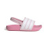 Tongs de Natation adidas Adilette Estrap Enfant Rose