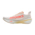 Chaussures de Running Brooks Hyperion 2 Femme Blanc/Corail