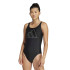 Maillot de bain de Natation adidas Big Bars Suit Femme Noir/Blanc