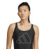 Maillot de bain de Natation adidas Big Bars Suit Femme Noir/Blanc
