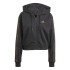 Sweat adidas Rc 3Bandas Fz Hd Femme Noir