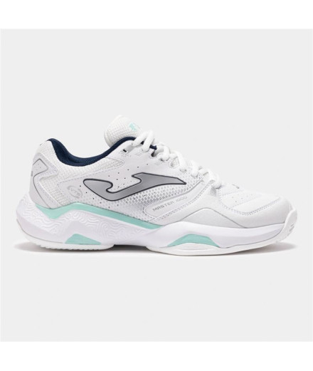 Chaussures Joma Master 1000 Lady 2542 Blanc Turquoise Femme