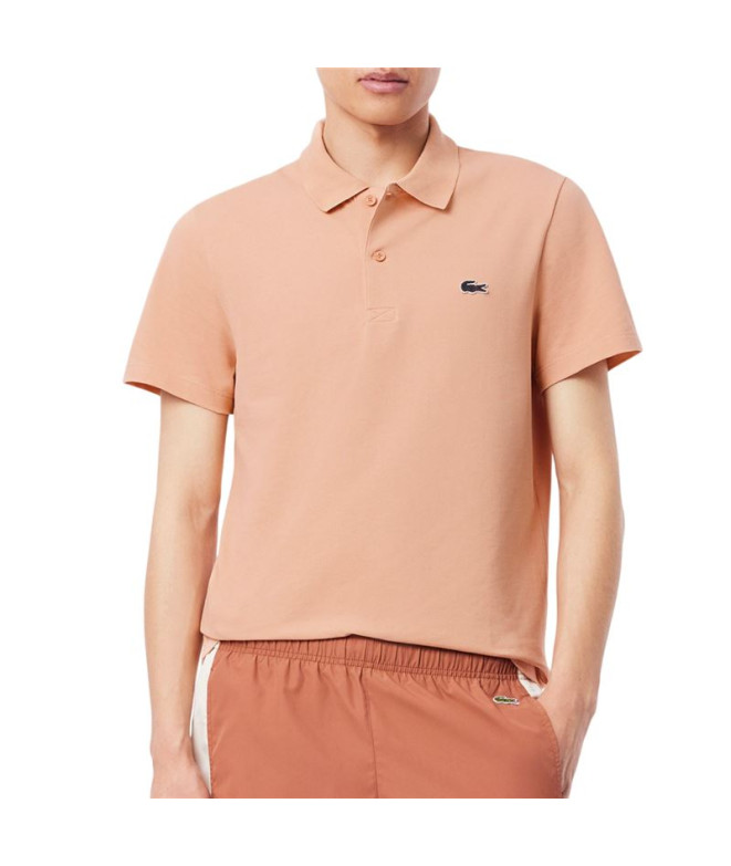 Polo Lacoste Chemise Col Bord-Côtes Manches...