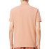 Polo Lacoste Chemise Col Bord-Côtes Manches Courtes Homme Latte