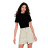 T-shirt Only emma S/S High Black Femme