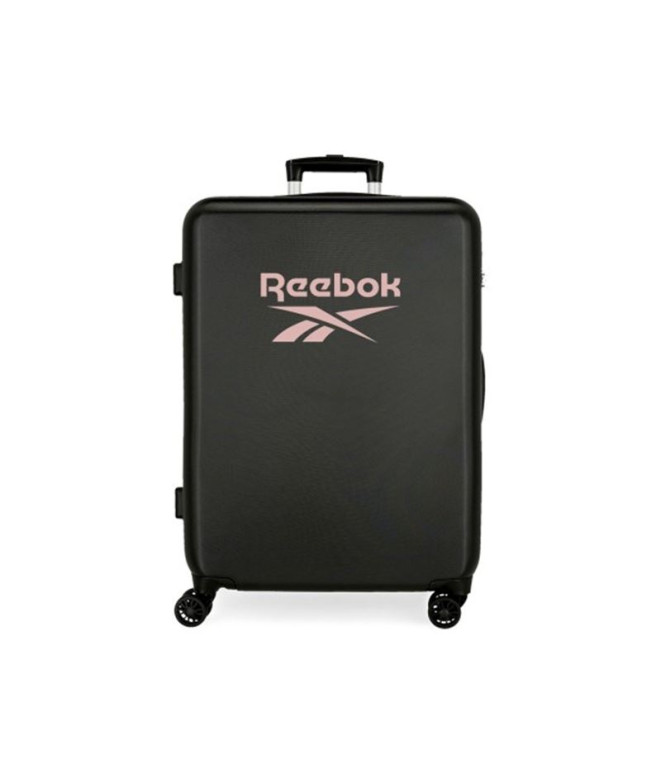 Valise Moyenne Reebok Beverly Rigide Noir 68 cm