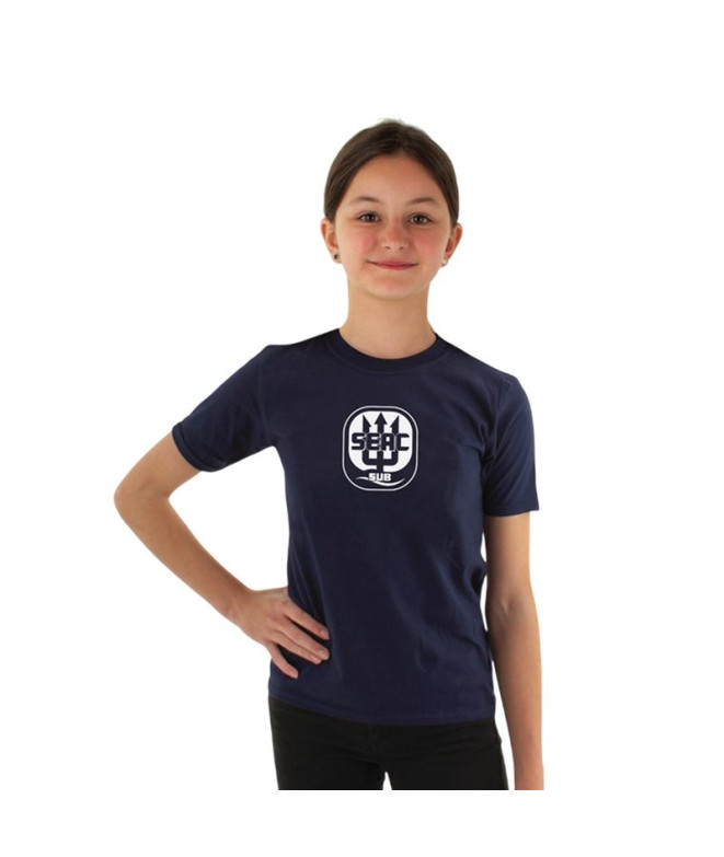 T-shirt Seac Kid M/C 2022 Bleu