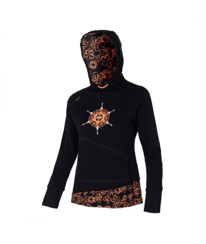 Sweat de Montagne Trangoworld Bucegi Femme Noir
