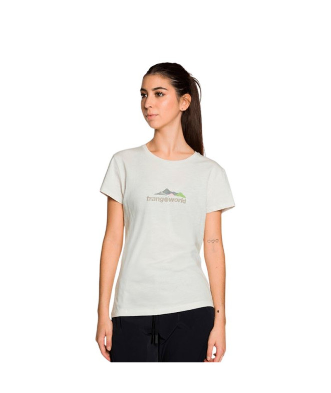 T-shirt Trangoworld Albacoa Femme Crudo