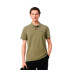 Polo Lacoste Chemise Col Bord-Côtes Manches Courtes Homme Kaki