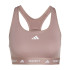Brassiere de sport de Fitness adidas Techfit Bra Femme Rose