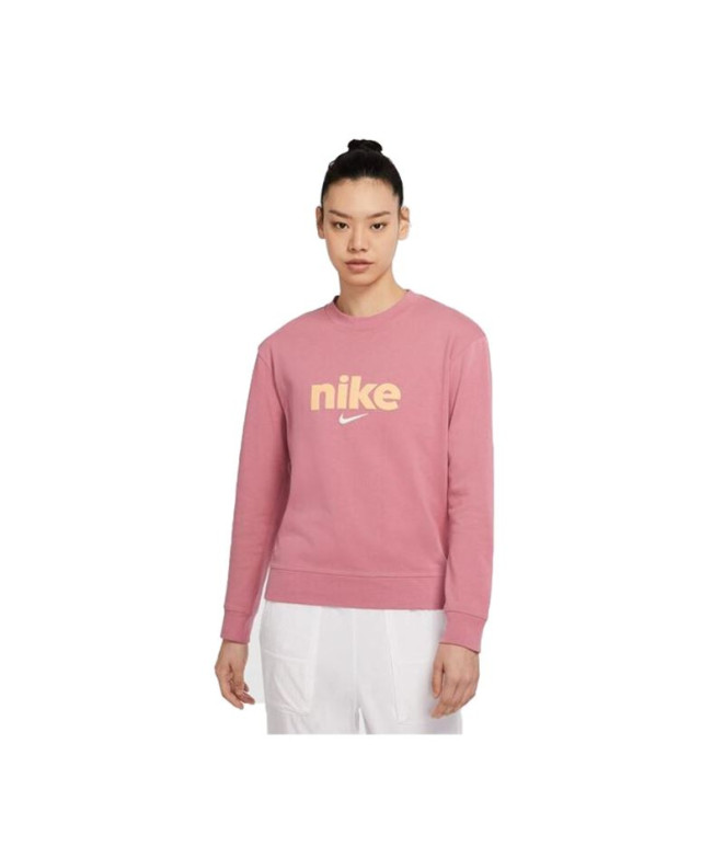 T-shirt Nike Femmes Crew Rose