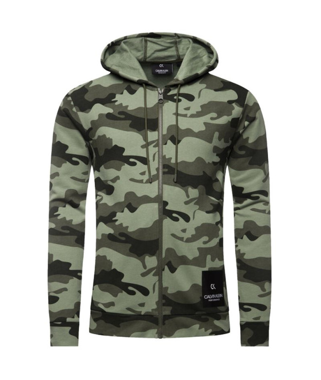 Veste de Fitness Calvin Klein Full Zip