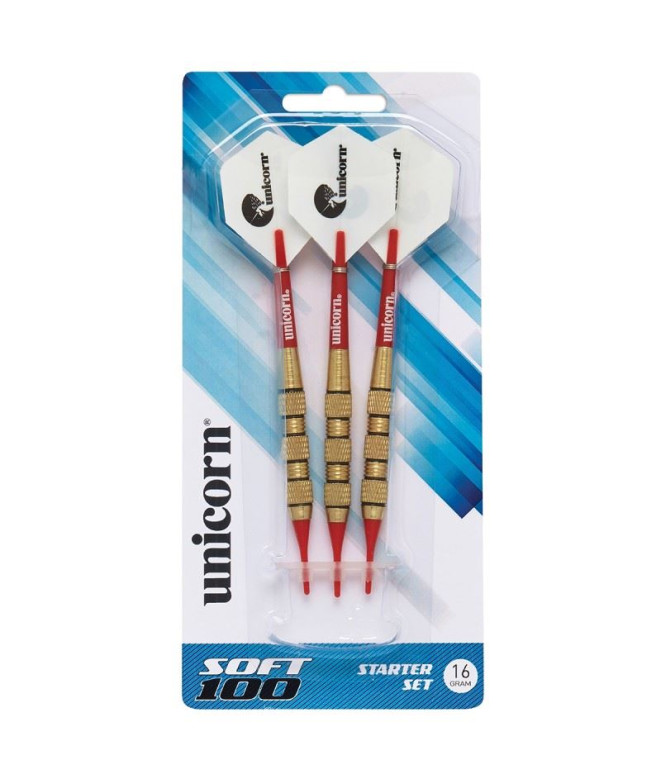 Paquet de 3 fléchettes Atipick Soft 100
