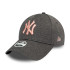 Casquette New Era New York Yankees Tech Grey 9FORTY