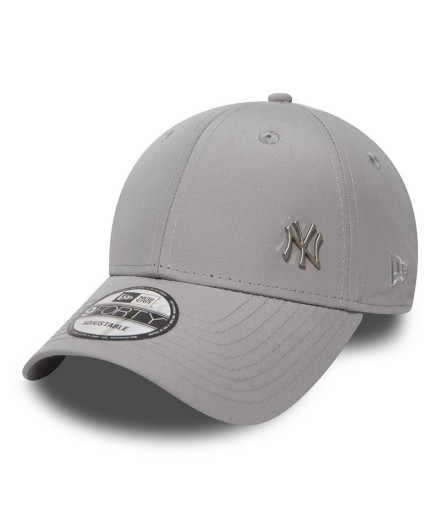 Casquette New Era New York Yankees Gris sans défaut 9FORTY