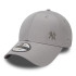 Casquette New Era New York Yankees Gris sans défaut 9FORTY