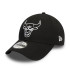 Casquette New Era Chicago Bulls Essential Outline Noir 9FORTY