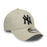 Casquette New Era New York Yankees Essentiel Beige 9FORTY