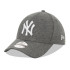 Casquette New Era New York Yankees Jersey Essential Gris 9FORTY