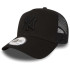 Casquette New Era New York Yankees Clean Black E-Frame Trucker