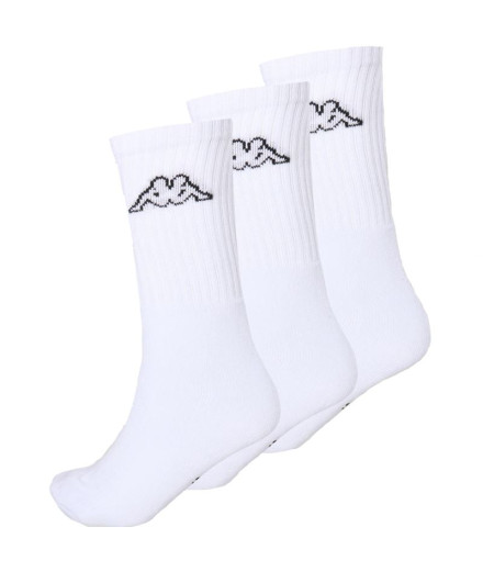 Paquet de 3 chaussettes Kappa Middly White