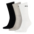 Chaussettes Puma Crew 3P Blanc-Noir-Gris