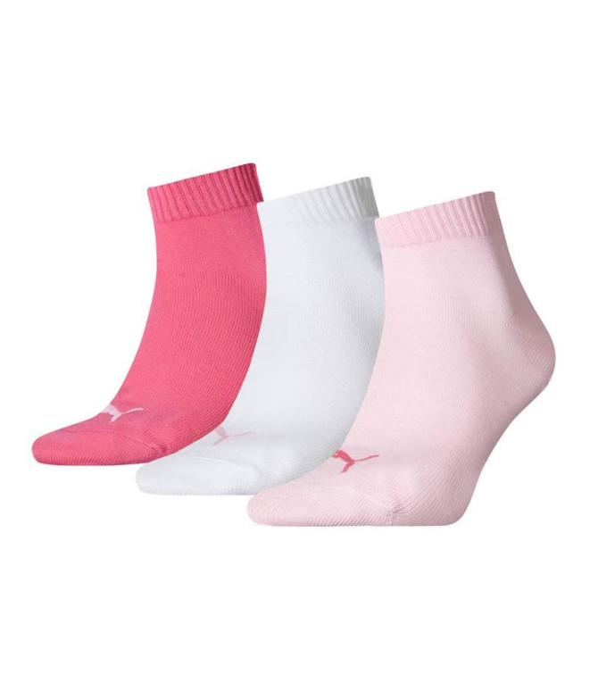 Chaussettes entraînement Puma Quarter Plain 3...